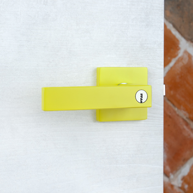 SAH-RT-EY GreenShield Door Lever - For Exterior Door Use