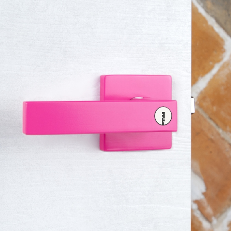 SAH-RT-EY GreenShield Door Lever - For Exterior Door Use