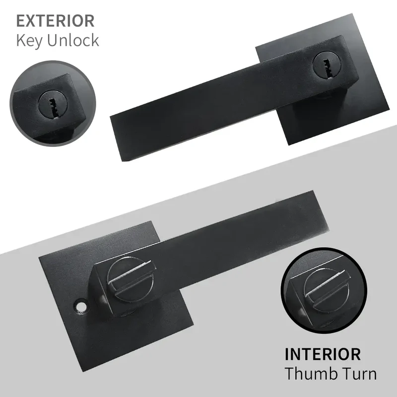 SAH-RT-EY GreenShield Door Lever - For Exterior Door Use