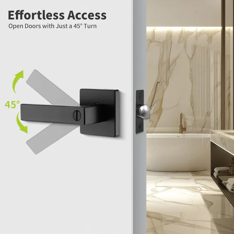 SAH-RT-PY GreenShield Door Lever - For Privacy Use