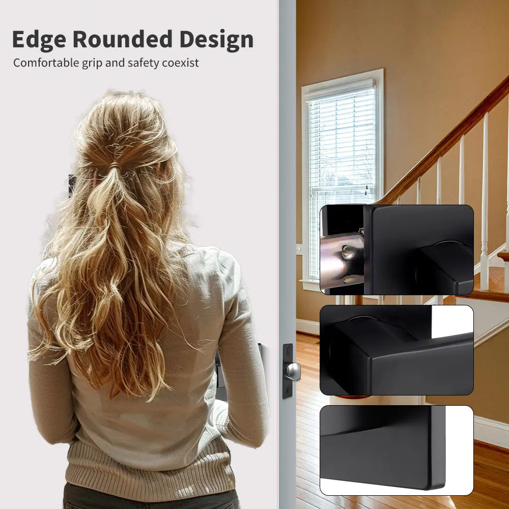 SAH-RT-PE GreenShield Door Lever - For Passage Use