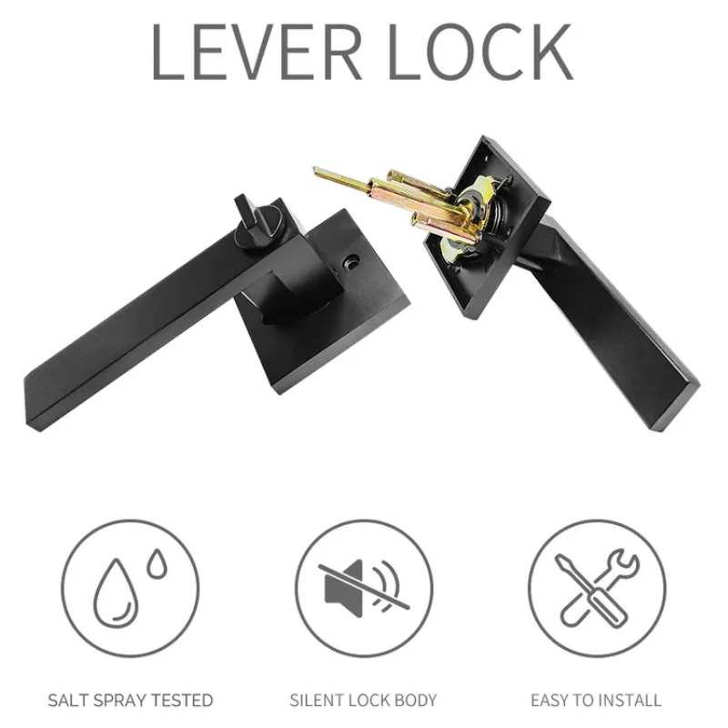 SAH-RT-EY GreenShield Door Lever - For Exterior Door Use